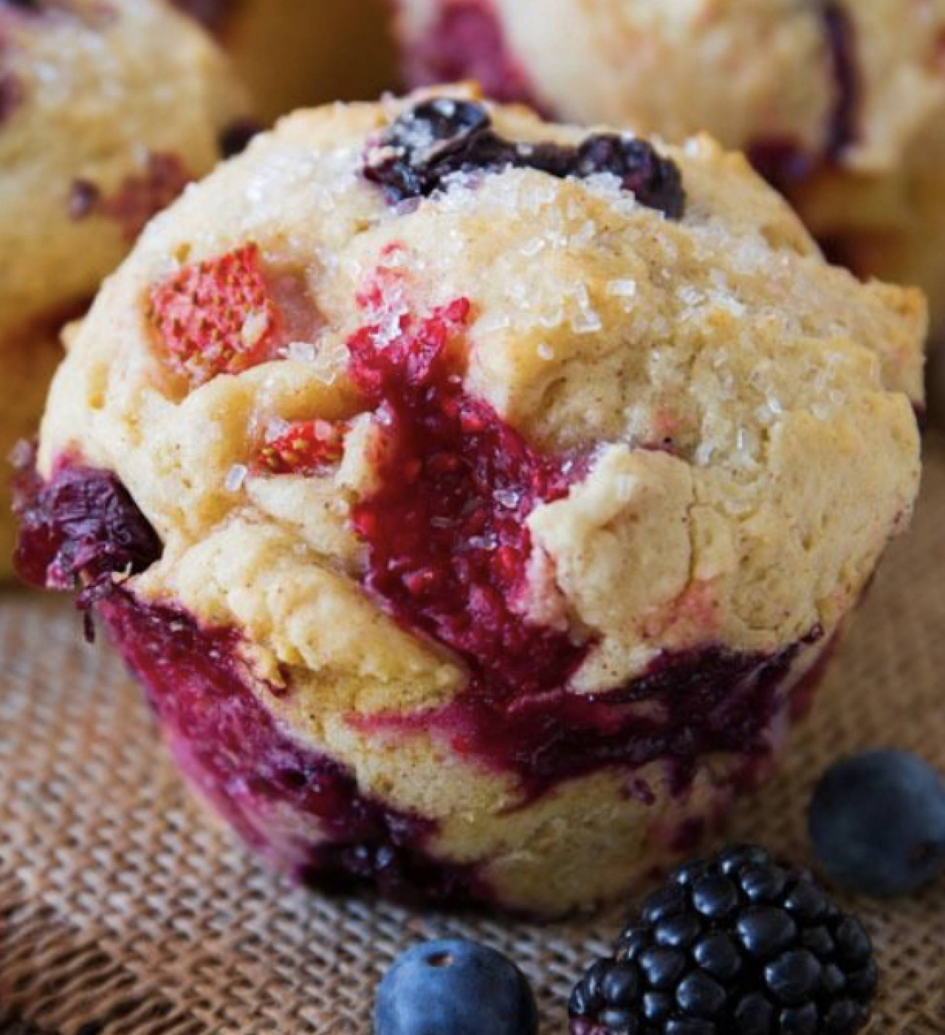Berries muffin