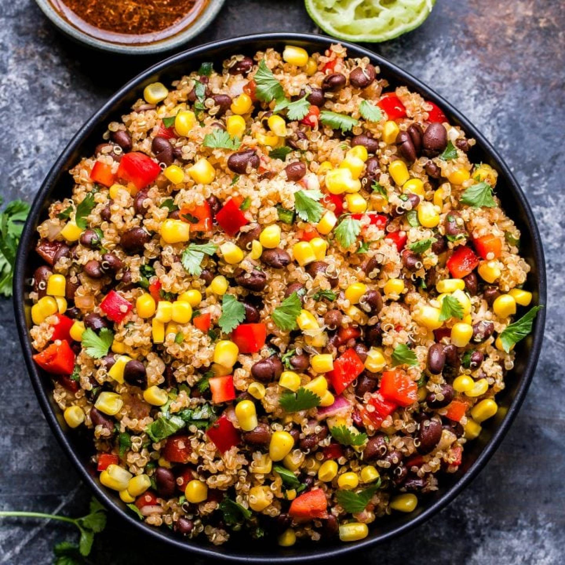 Fiesta quinoa mexi bowl -VEGAN-